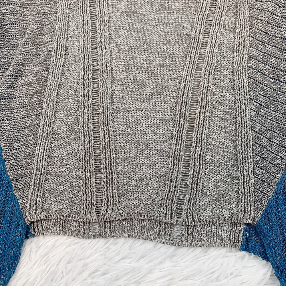 Helmut Lang Long Sleeve Color-Block Pullover Swea… - image 7